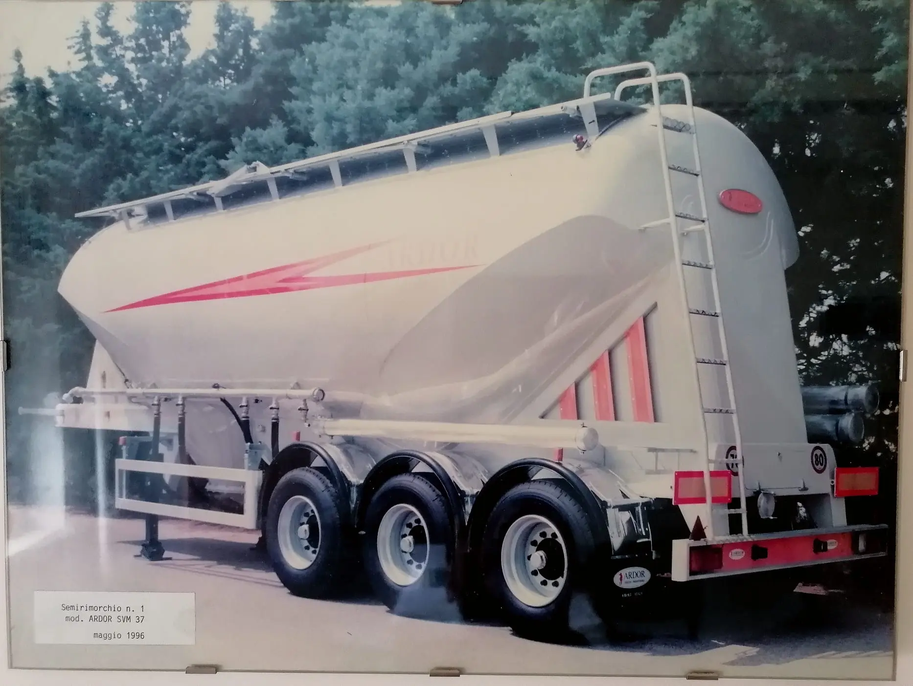 Primera cisterna Ardor fabricada